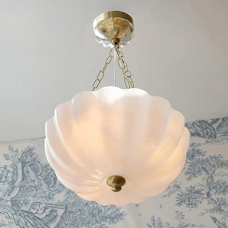 Adjustable Brightness Crystal Chandelier – Elegant Glass Light for Dining and Living Areas
