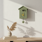 Minimalist Cuckoo Clock with Genuine Sound – Stylish Home Decoration