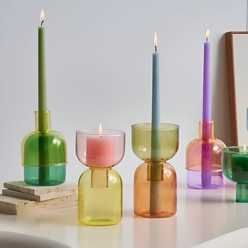 Ceramic Vase and Candle Holder – Stylish Home Decor for Modern Interiors