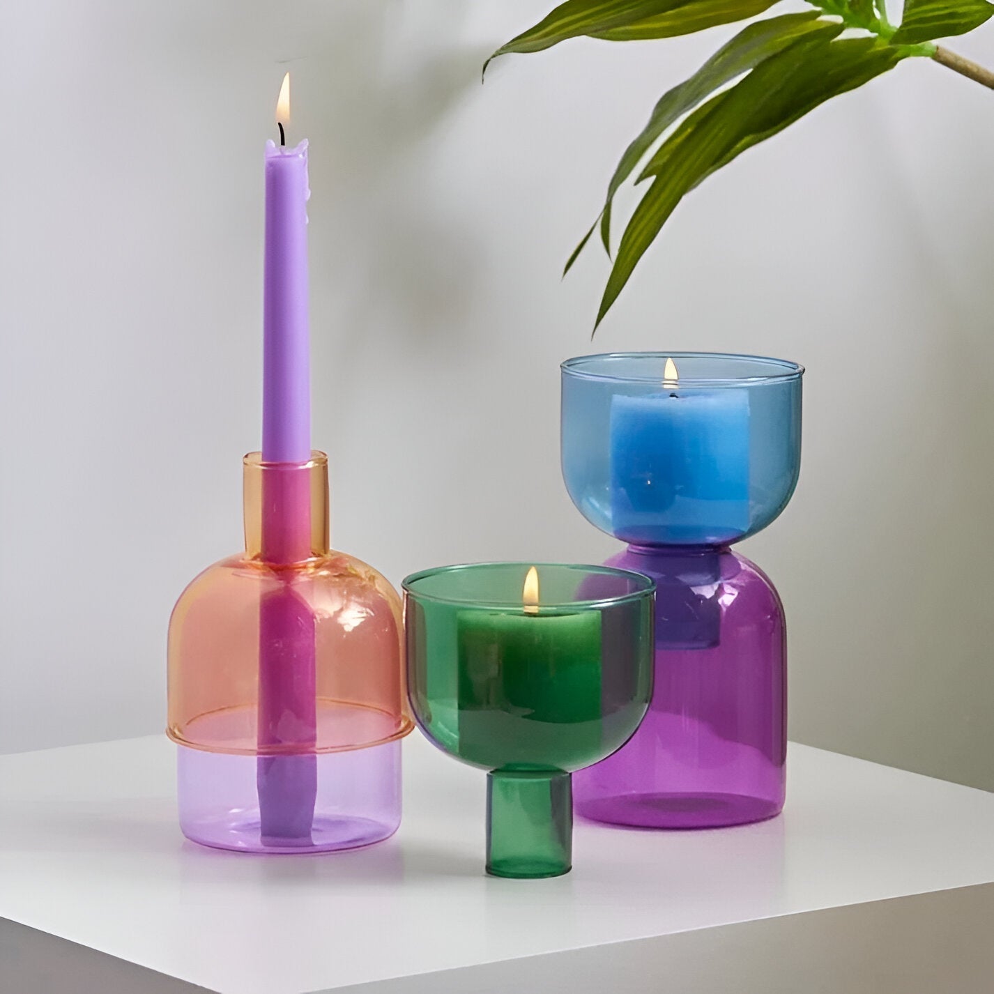 Ceramic Vase and Candle Holder – Stylish Home Decor for Modern Interiors