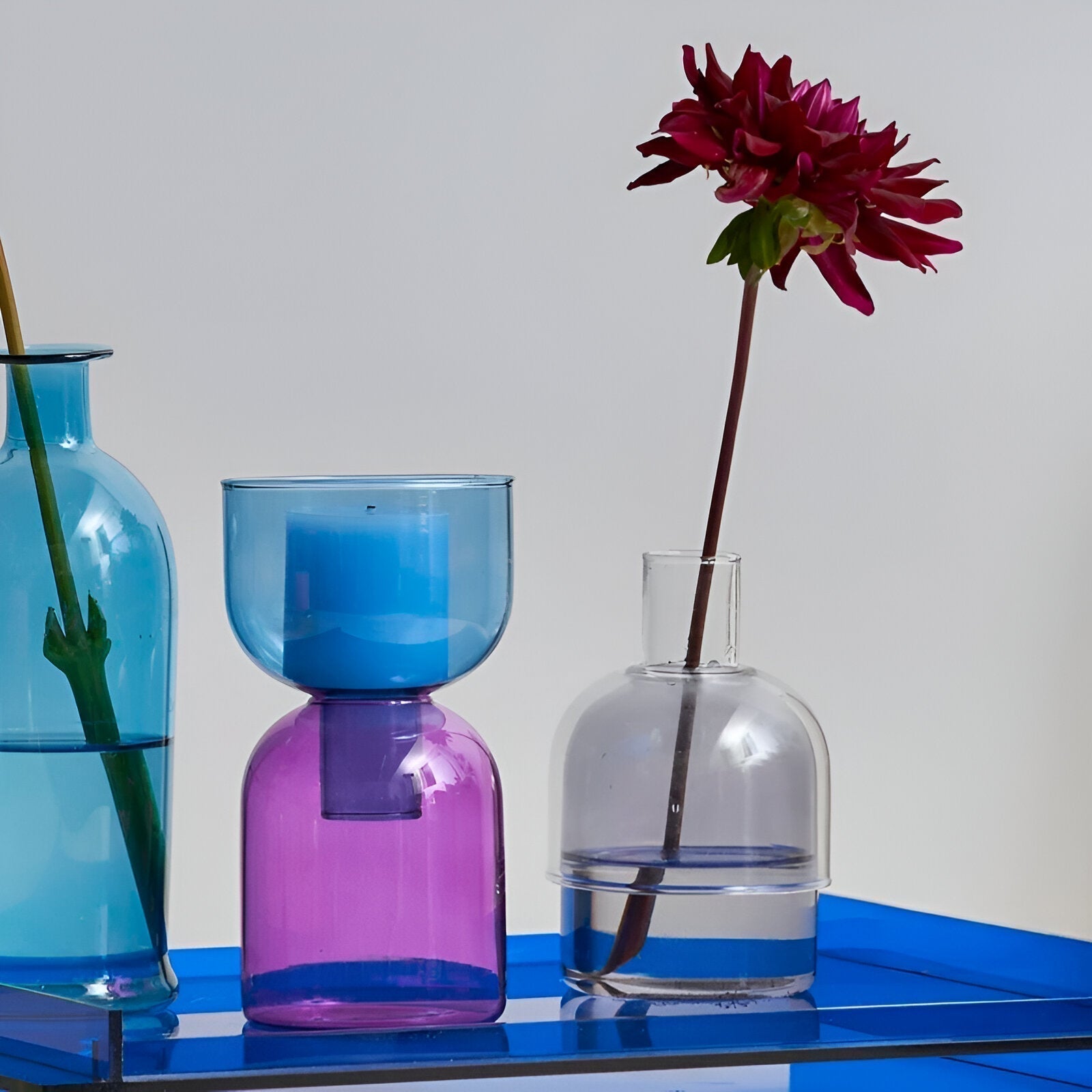 Ceramic Vase and Candle Holder – Stylish Home Decor for Modern Interiors