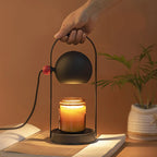Elegant Black Candle Warmer Lamp for Scented Jar Candles