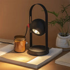 Elegant Black Candle Warmer Lamp for Scented Jar Candles