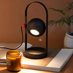 Elegant Black Candle Warmer Lamp for Scented Jar Candles