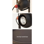 Elegant Black Candle Warmer Lamp for Scented Jar Candles