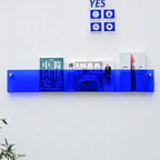 Floating Wall Shelves in Contemporary Style – PVC for Home and Office Storage