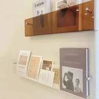 Floating Wall Shelves in Contemporary Style – PVC for Home and Office Storage