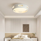Dimmable LED Ceiling Fan Light with Acrylic Shade for Living Room or Bedroom