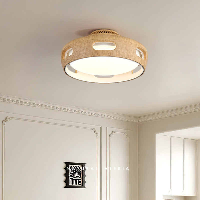 Dimmable LED Ceiling Fan Light with Acrylic Shade for Living Room or Bedroom