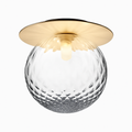 Elegant Gold LED Ceiling Light Fixture for Modern Spaces