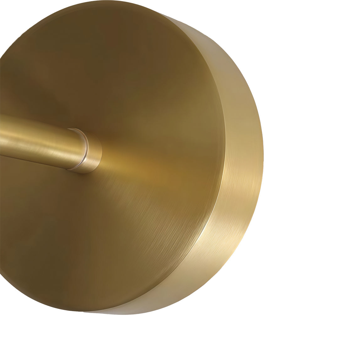 Elegant Wall Lamp with Marble Detail – Contemporary Gold Sconce