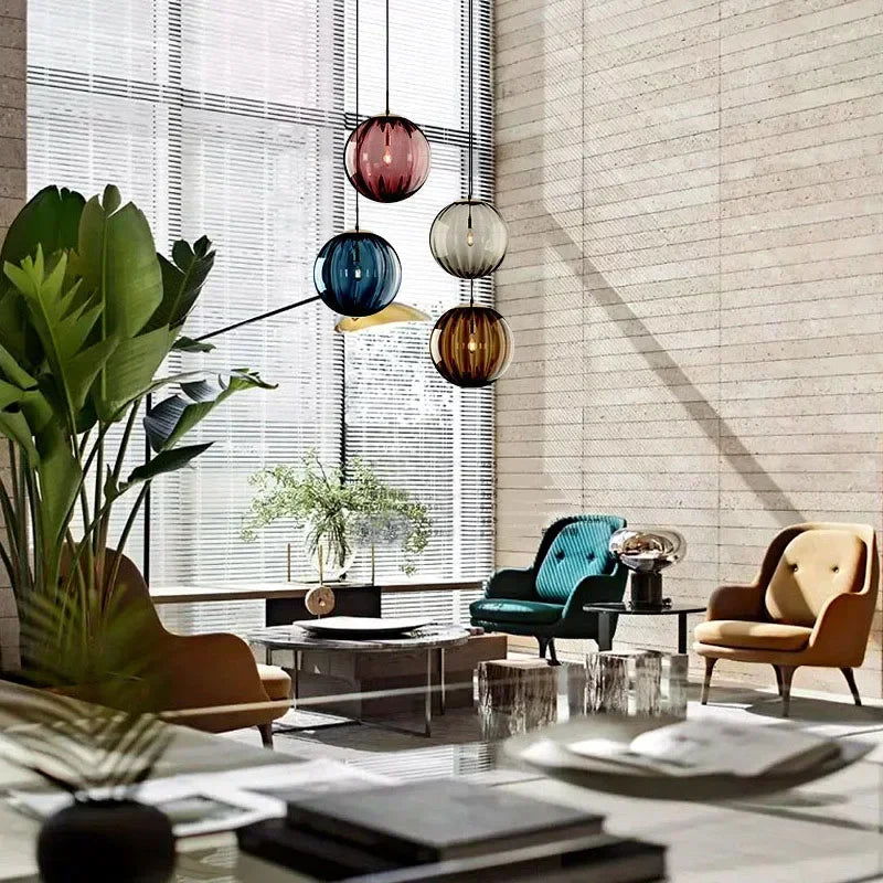 Sleek Ceiling Light Fixture with Glass Design – Energy Saving and Simple Setup