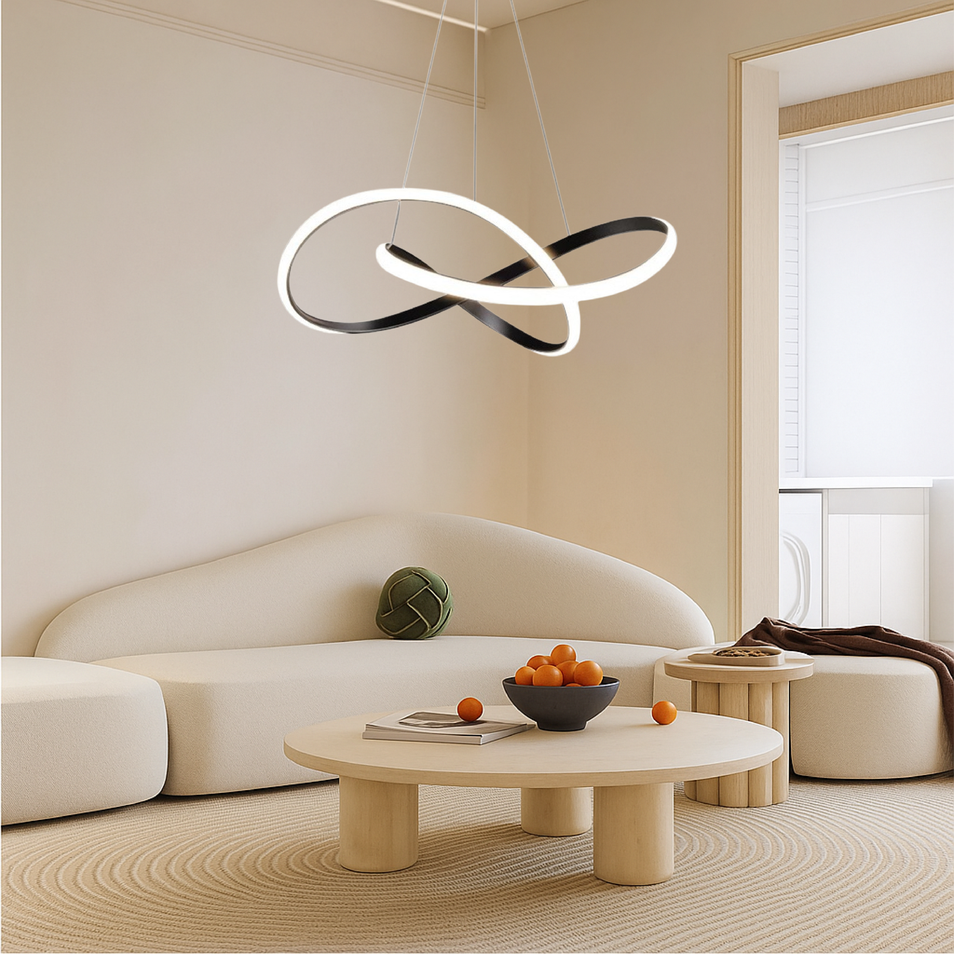 Infinity Pendant Light with LED – Contemporary Design
