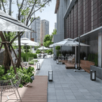Sleek Solar-Powered Outdoor Light Fixture