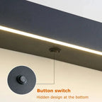 Chic LED Wall Light with Built-In Nightstand Shelf – Practical Illumination