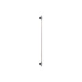 10W LED Wall Lamp in Black and Stainless Steel – Linear Modern Lighting for Living Room and Bedroom