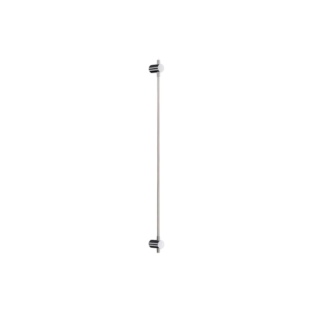 10W LED Wall Lamp in Black and Stainless Steel – Linear Modern Lighting for Living Room and Bedroom