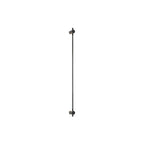 10W LED Wall Lamp in Black and Stainless Steel – Linear Modern Lighting for Living Room and Bedroom