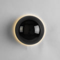 Hardwired LED Wall Lamp - Modern Metal Sconce in Black, Silver, Gold