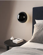 Hardwired LED Wall Lamp - Modern Metal Sconce in Black, Silver, Gold