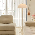Dimmable Mushroom Floor Lamp – Three Color Temperature with Sleek Dome Shape
