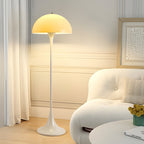 Dimmable Mushroom Floor Lamp – Three Color Temperature with Sleek Dome Shape