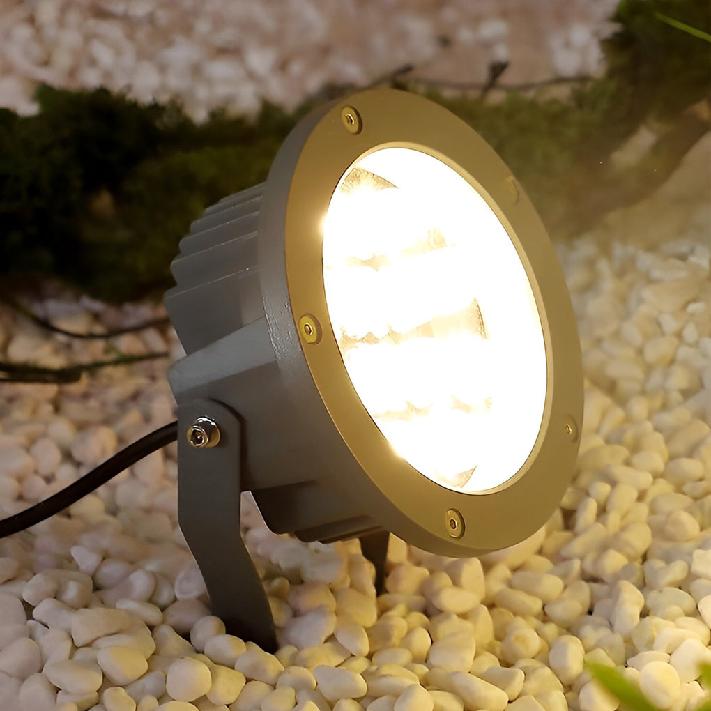Energy Saving Black LED Garden Spotlights for Modern Outdoor Spaces