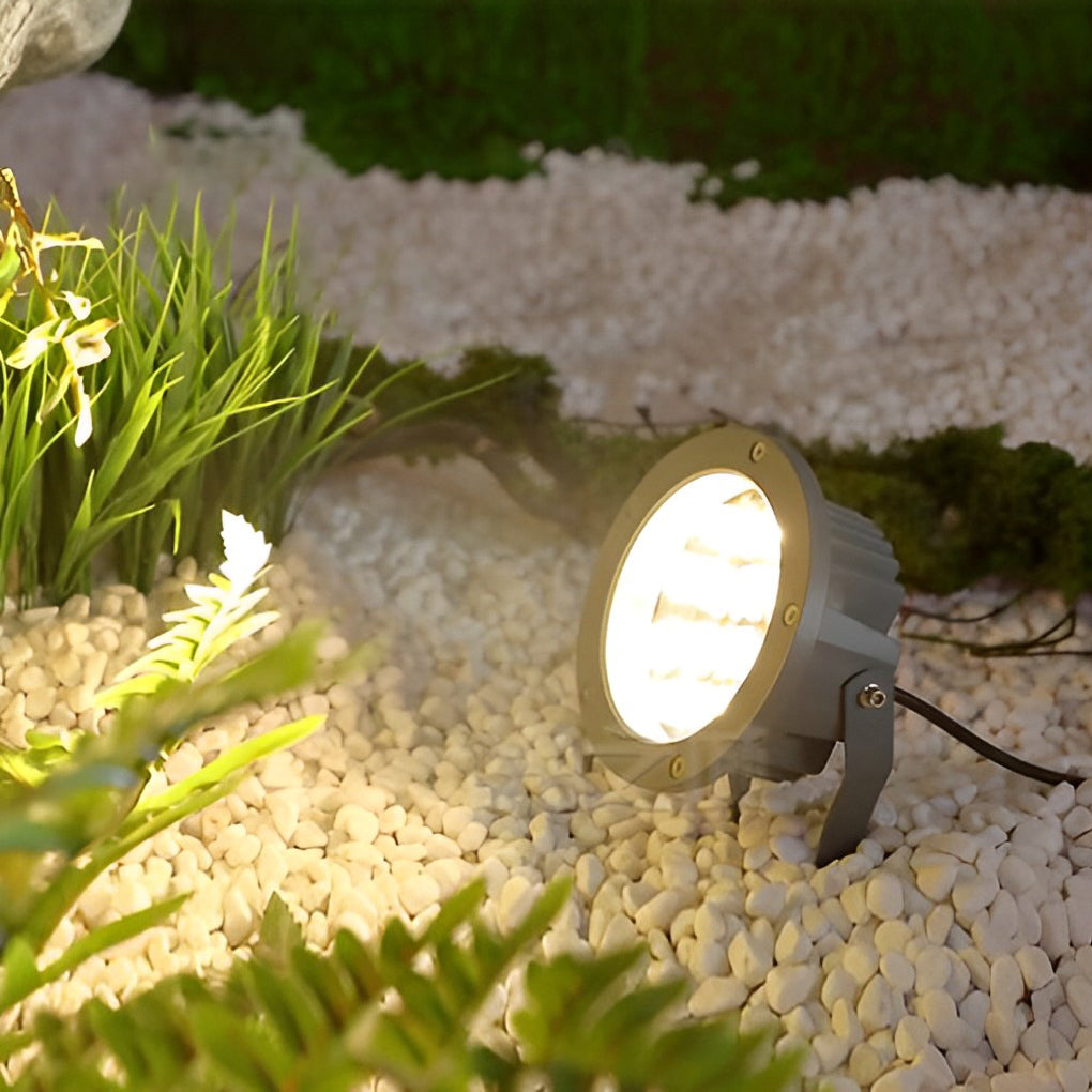 Energy Saving Black LED Garden Spotlights for Modern Outdoor Spaces