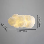 Handcrafted Metal Pendant Light with Adjustable Chain for Bedroom & Dining
