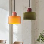 Adjustable Height Pendant Light for Kitchen Island - Elongated Halo, Minimalist Design