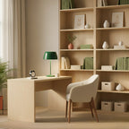 Elegant Fabric Shade Table Lamp for Versatile Use in Living Room and Bedroom