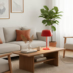 Elegant Fabric Shade Table Lamp for Versatile Use in Living Room and Bedroom