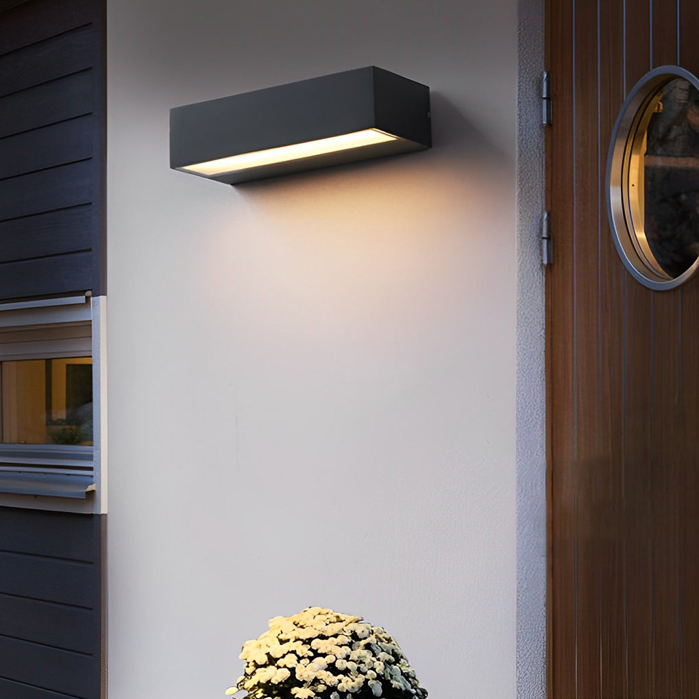 Waterproof LED Outdoor Light – Two Color Temperatures, Minimalist Style