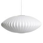 Contemporary White Hanging Light – Elegant Kitchen Pendant with Steel Frame and Gentle Glow