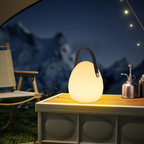 Remote-Controlled LED Lantern for Outdoor Use with Color Changing Feature