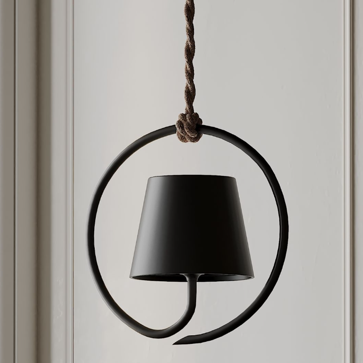 Rechargeable Pendant Light – Contemporary Minimalist Hanging Design