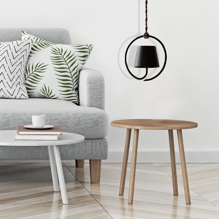 Rechargeable Pendant Light – Contemporary Minimalist Hanging Design