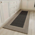 Moderniqa | Soft microfiber zebra stripe kitchen runner rug 0