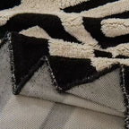 Moderniqa | Soft microfibre couch cover with maze jacquard pattern 7