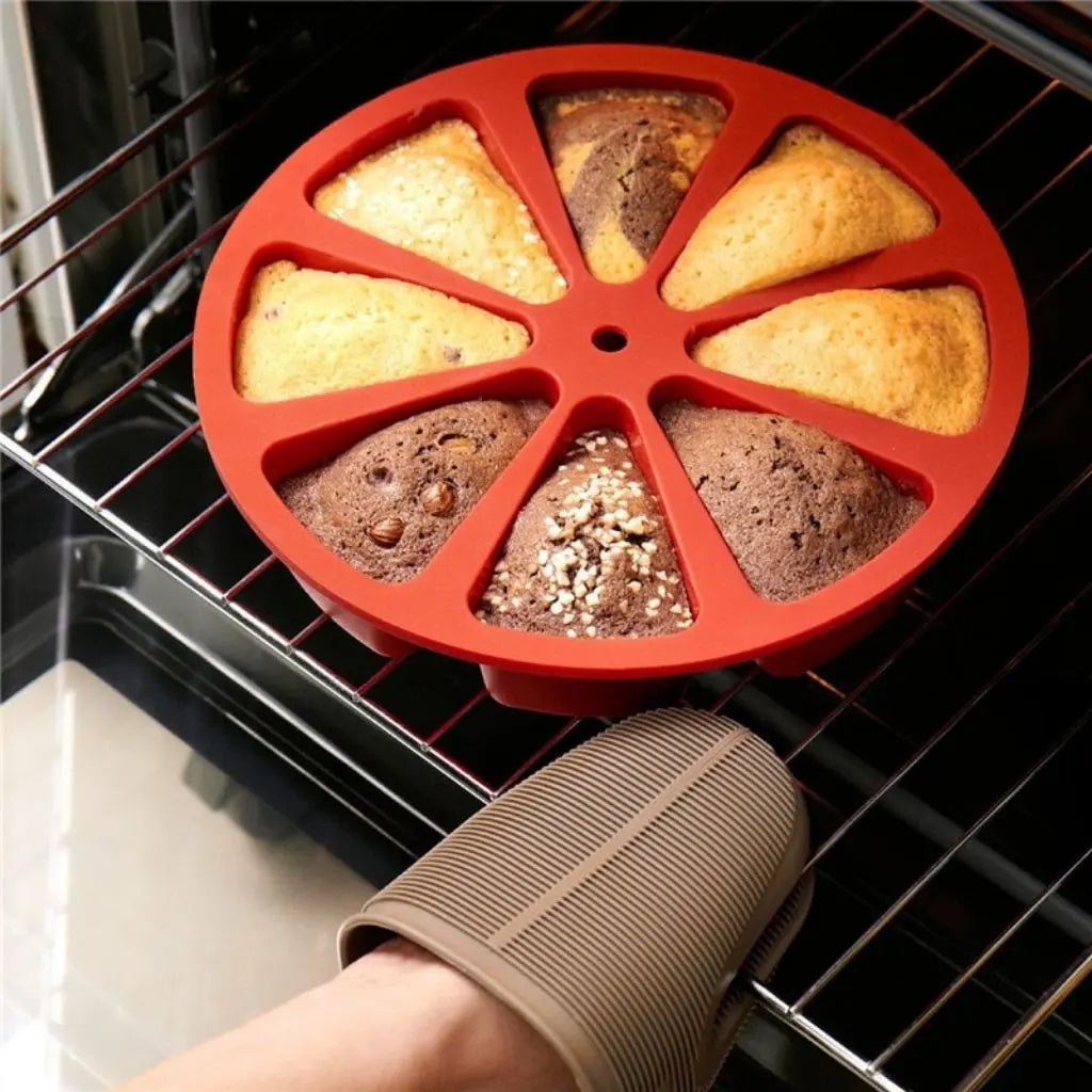 Silicone SliceMaster Baking Tray for Perfect Desserts