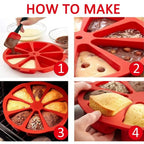 Silicone SliceMaster Baking Tray for Perfect Desserts