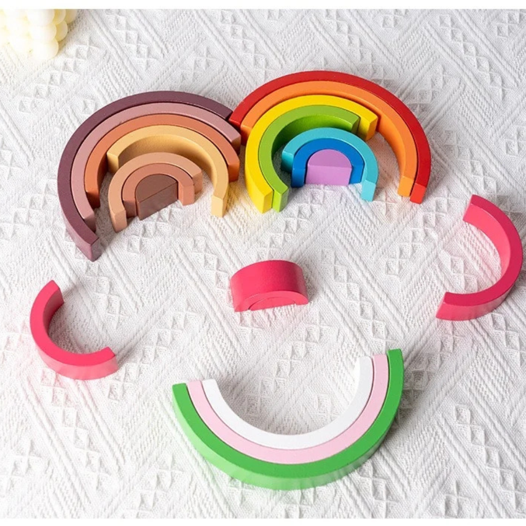 Colorful Stacking Toy for Montessori Learning