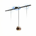 Adjustable Pendant Light Mount with Rotatable Ceiling Rail Track