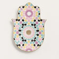 Vibrant Guardian Hand Ceramic Catch-All Tray