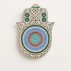 Vibrant Guardian Hand Ceramic Catch-All Tray