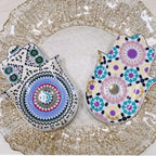 Vibrant Guardian Hand Ceramic Catch-All Tray