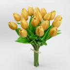 Realistic Touch Tulip Bouquet with Artificial Flowers for Mother's Day