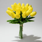 Realistic Touch Tulip Bouquet with Artificial Flowers for Mother's Day