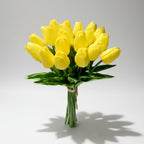 Realistic Touch Tulip Bouquet with Artificial Flowers for Mother's Day