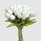 Realistic Touch Tulip Bouquet with Artificial Flowers for Mother's Day
